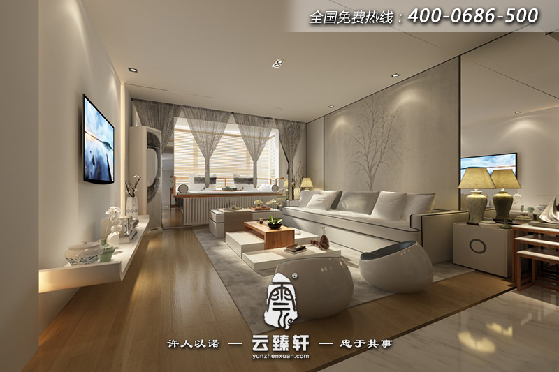 禪意家居設(shè)計(jì)客廳效果圖