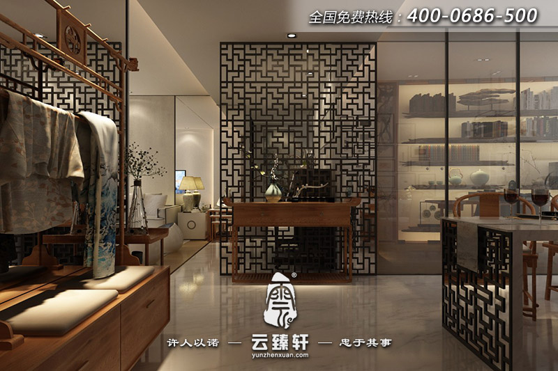 禪意玄關(guān)設(shè)計(jì)效果圖
