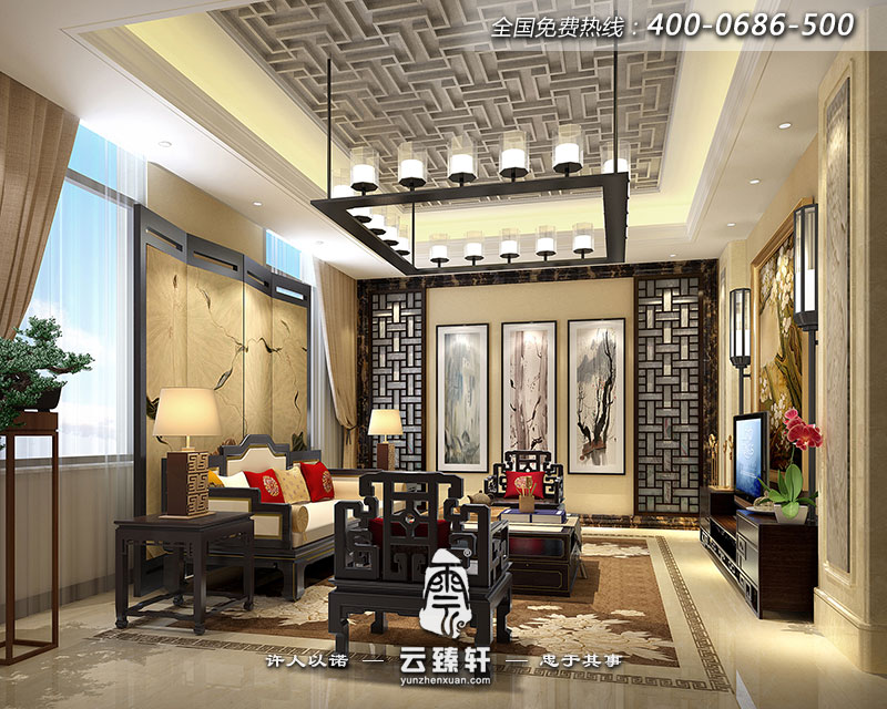 中式風(fēng)格裝修效果圖